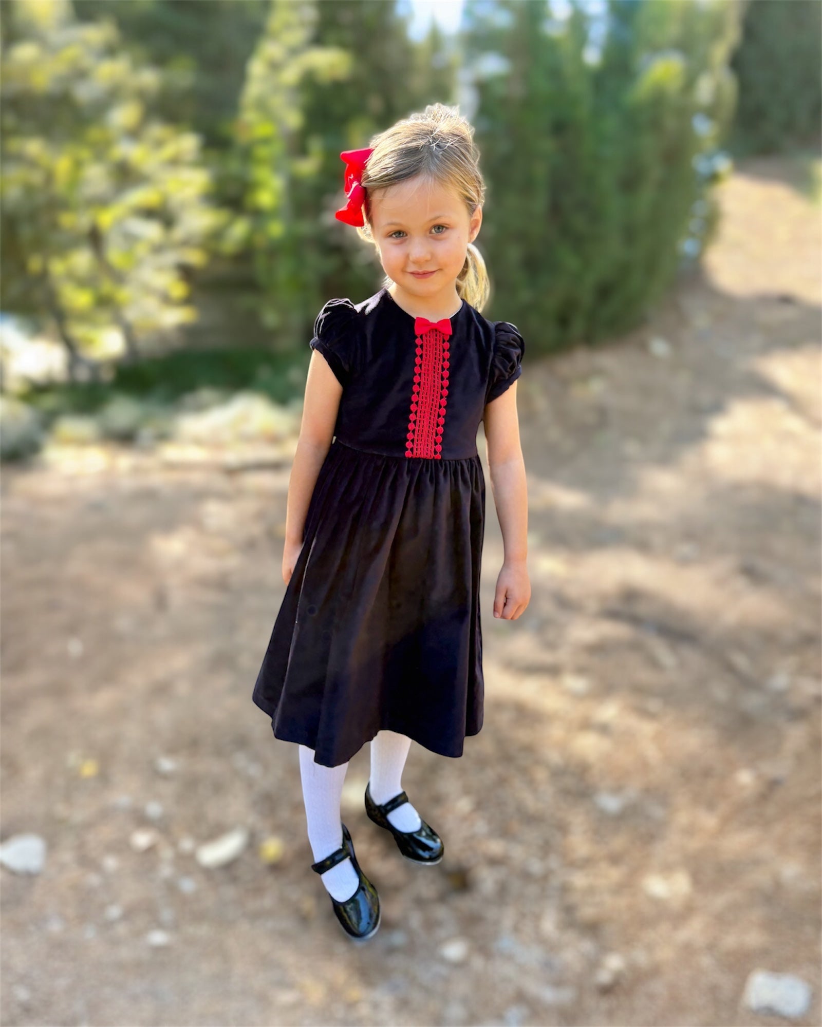 Mariel Dress, Yuletide Bluff