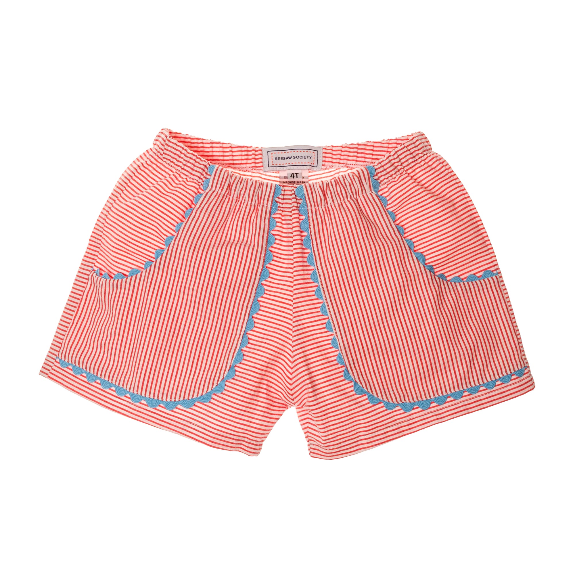 Girls Shorts, Devon Stripe