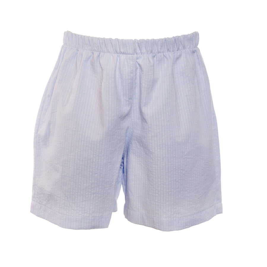 Boys Shorts, Hyannis Blue Seersucker