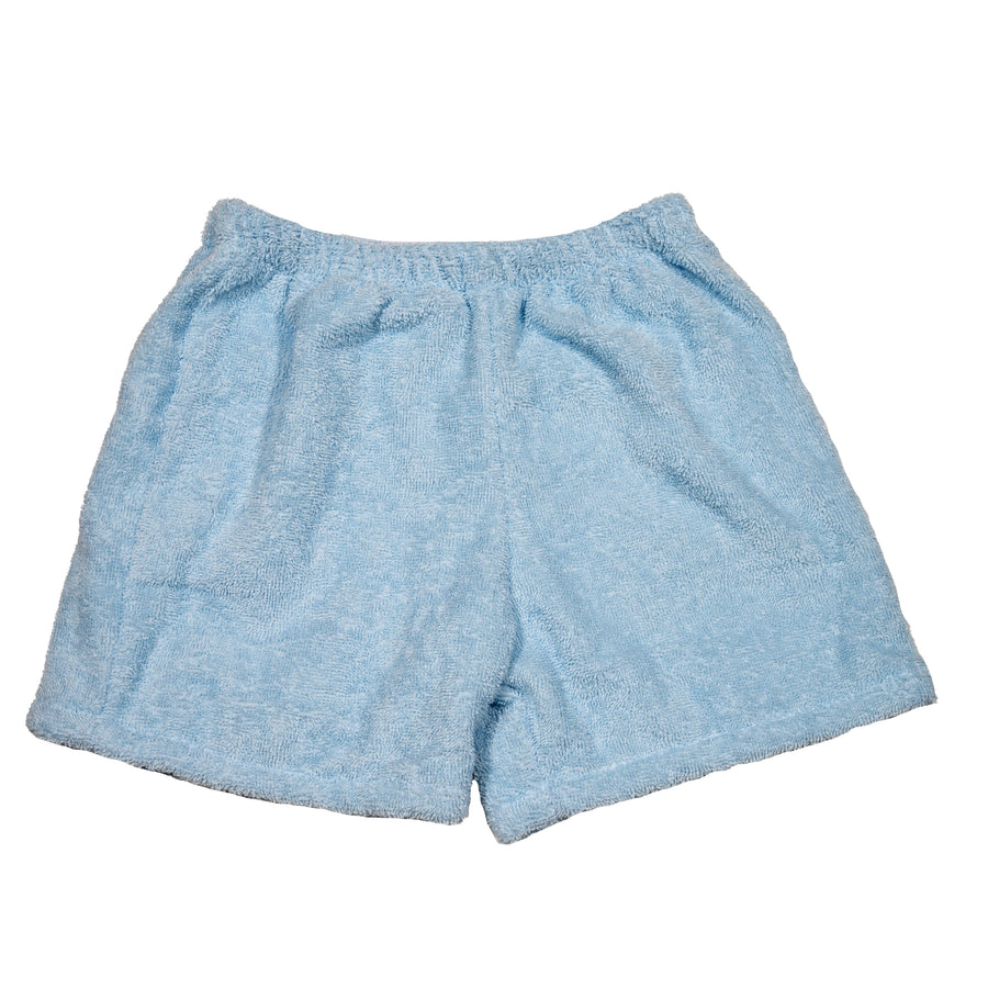Boys Cabana Shorts, Terry Sky