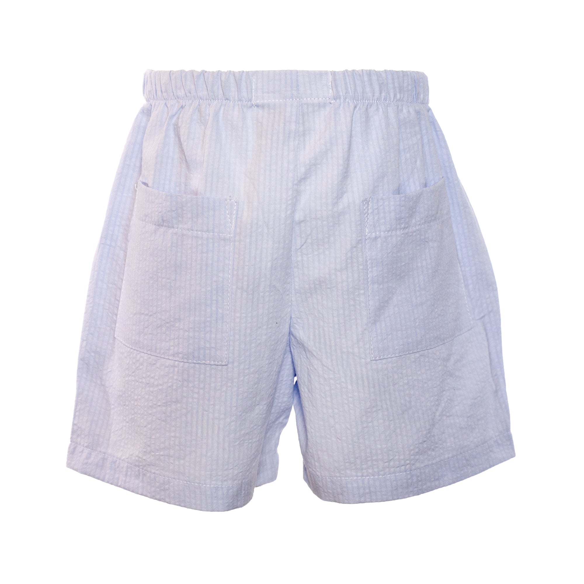 Boys Shorts, Hyannis Blue Seersucker