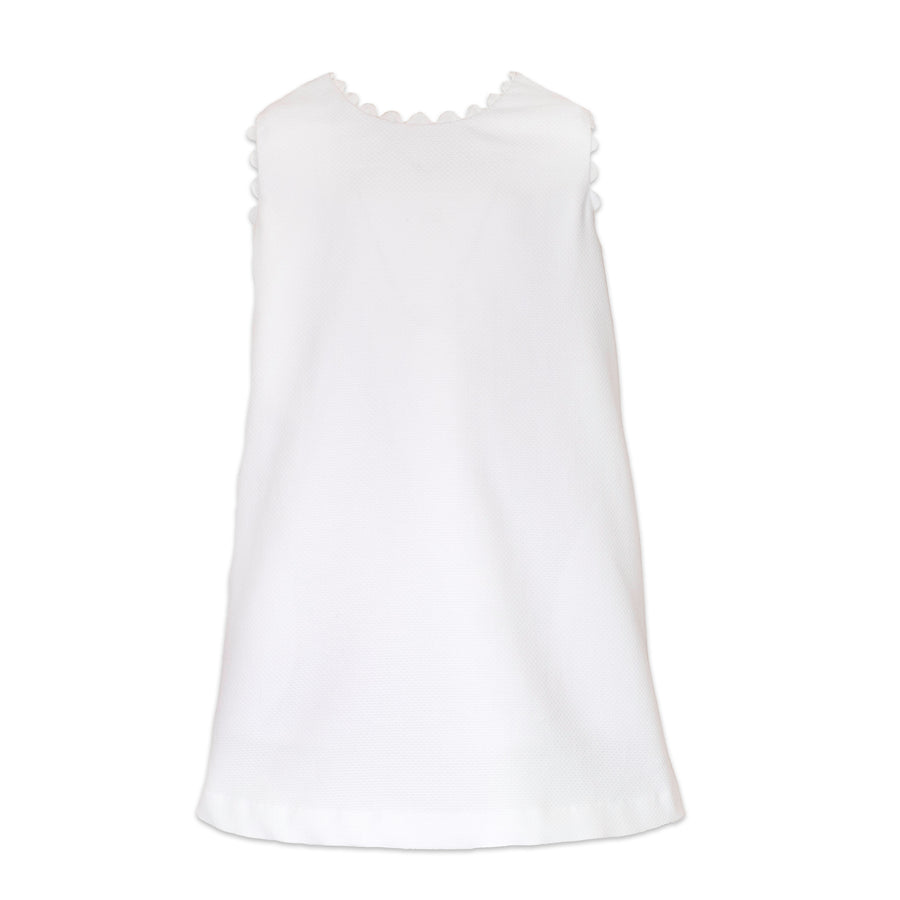 Francie Dress, Crisp Pique