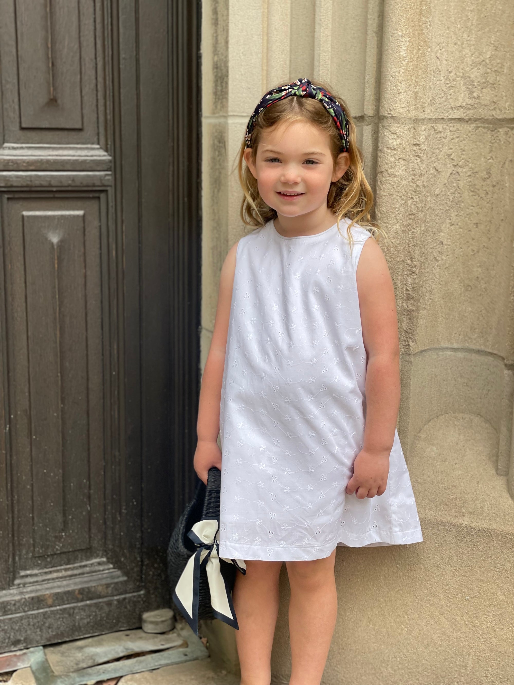 Francie Dress, White Eyelet Francie Dress, White Eyelet