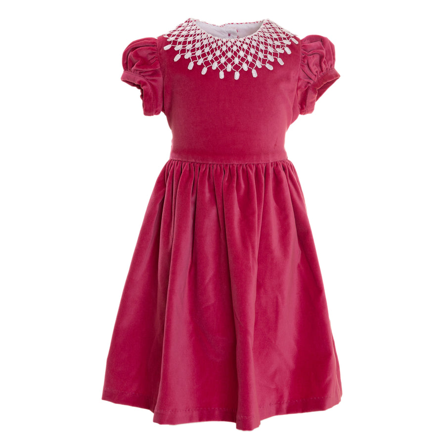 Caroline Dress, Peppermint Pink