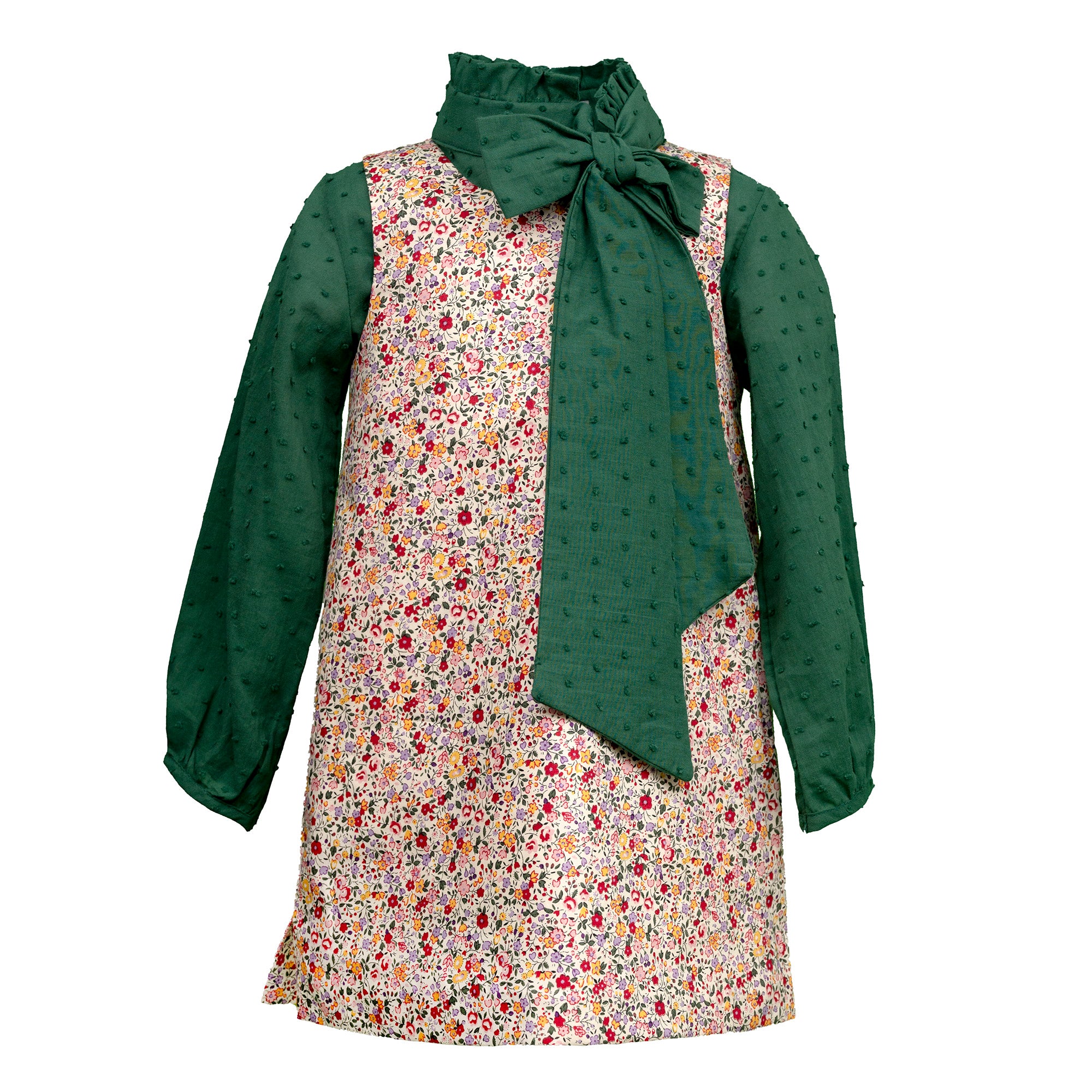 Nora Shift, Cranberry Floral