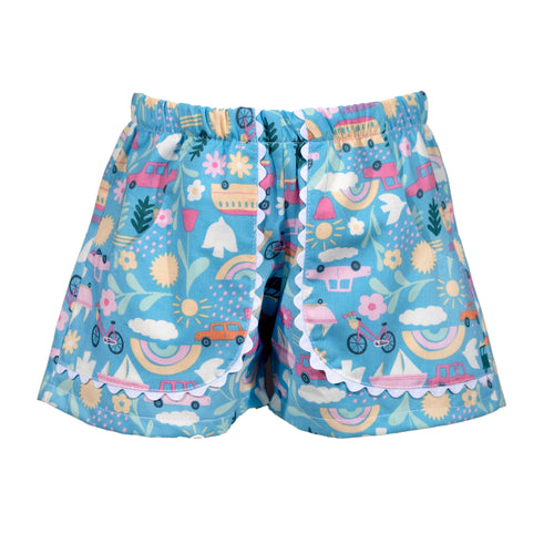 Girls Shorts, Summer Day