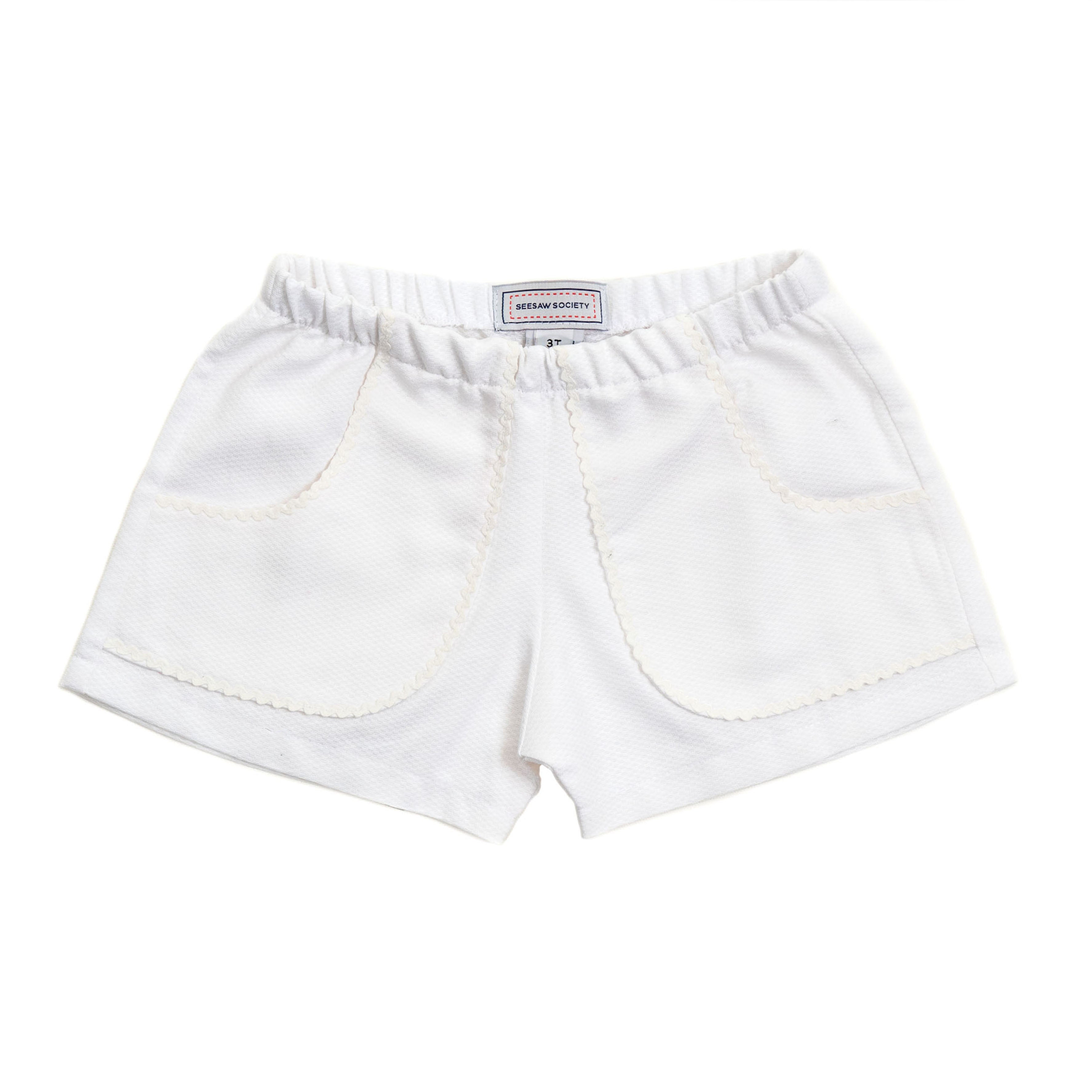 Girls white tennis shorts hot sale