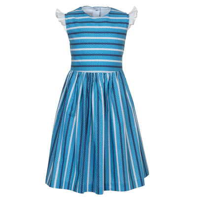 Keating Dress, Mackinaw Blue