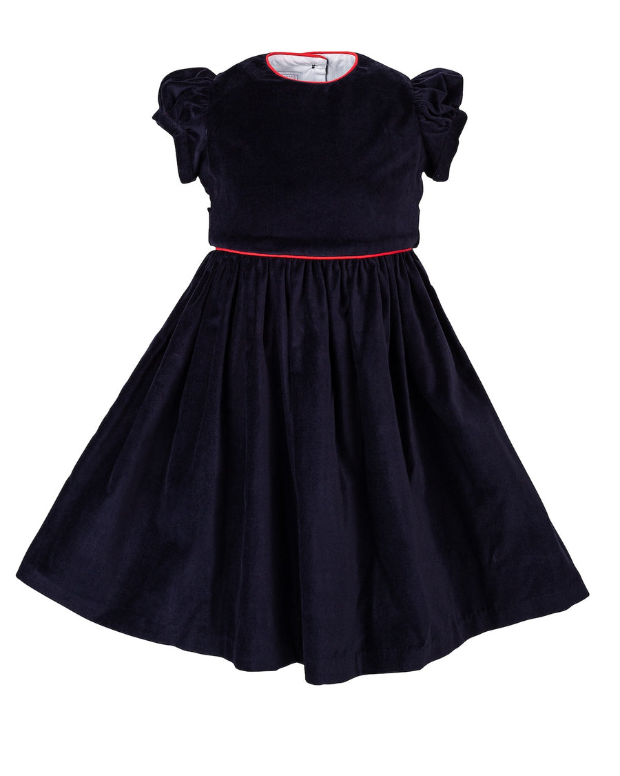 Georgie Dress, Midnight Velvet