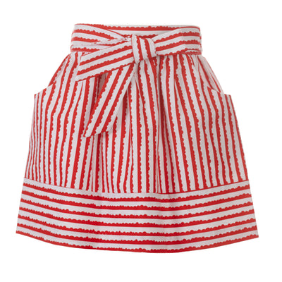 Weatherly Skirt, Sunnybrook Stripe